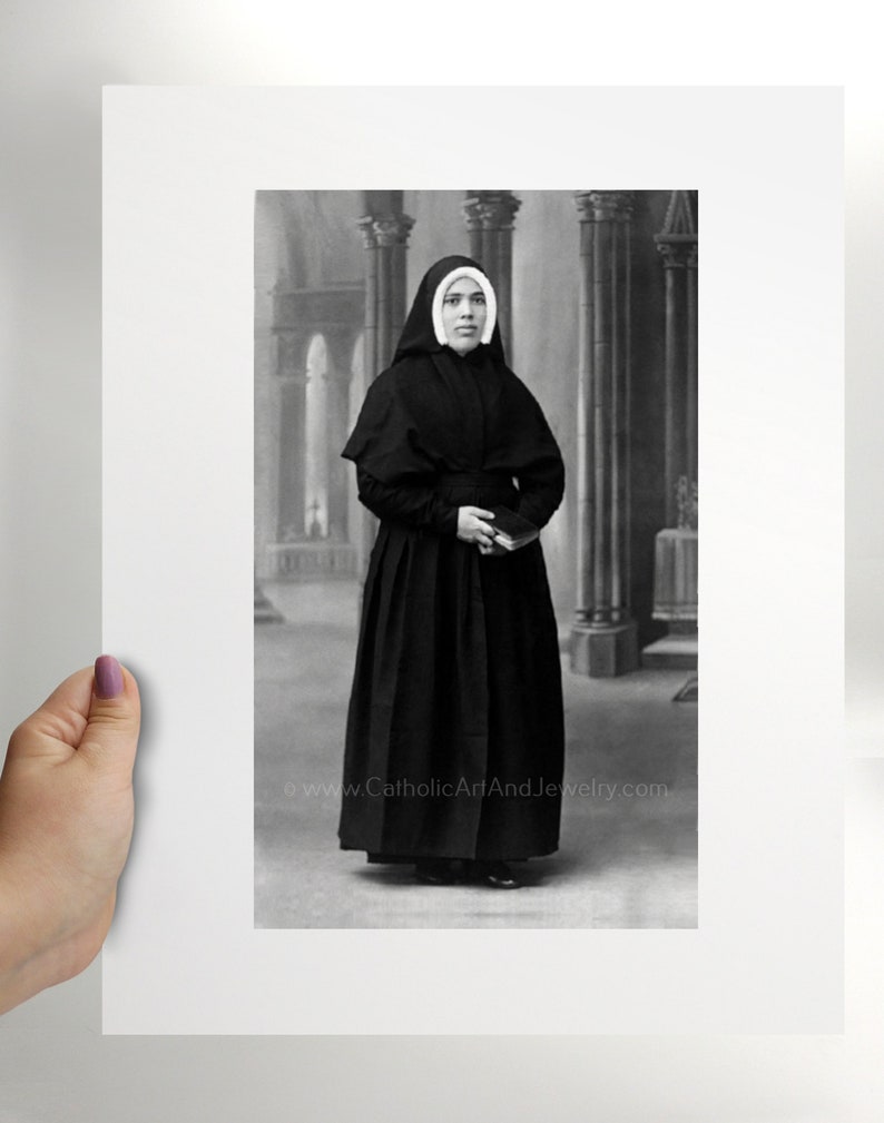 Fatima Sister Lucia - Restored Photograph - Archival Quality Print image 7