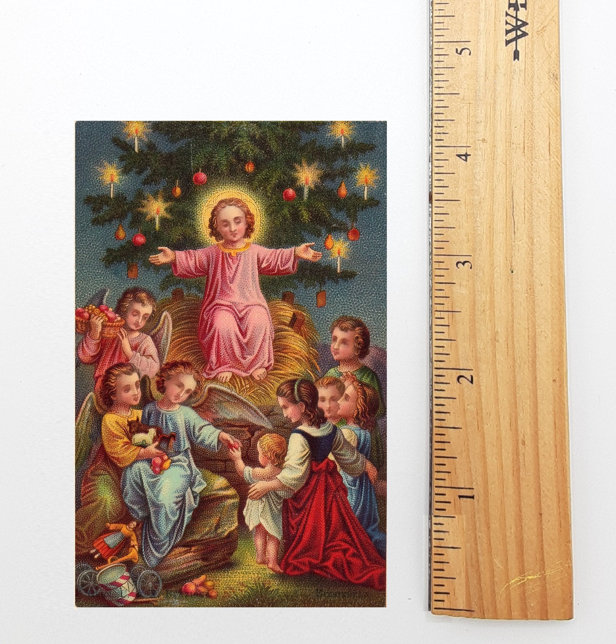 Lavoretto della natività per bambini, stampabile, ricordo, impronta della mano di Gesù Bambino, arte, attività artigianale per bambini a Natale o alla scuola domenicale - Italia