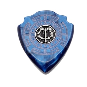 IMPERATOR Guitar Pick (Single), Glow in the Dark, Handcrafted Acrylic, Boutique Plectrum
