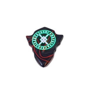GUNGNIR [Odin&#39;s Spear] Guitar Pick (Single), Glow in the Dark, Handcrafted Acrylic, Boutique Plectrum