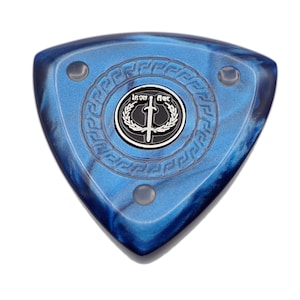 Púa de guitarra ARCHON (individual), brilla en la oscuridad, acrílico artesanal, púa boutique