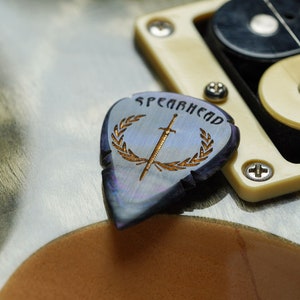 Nebular Spearhead, Acrylic Guitar Pick - Etsy