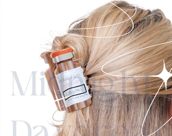 Half Up Versed Bottle Hair Claw Clip