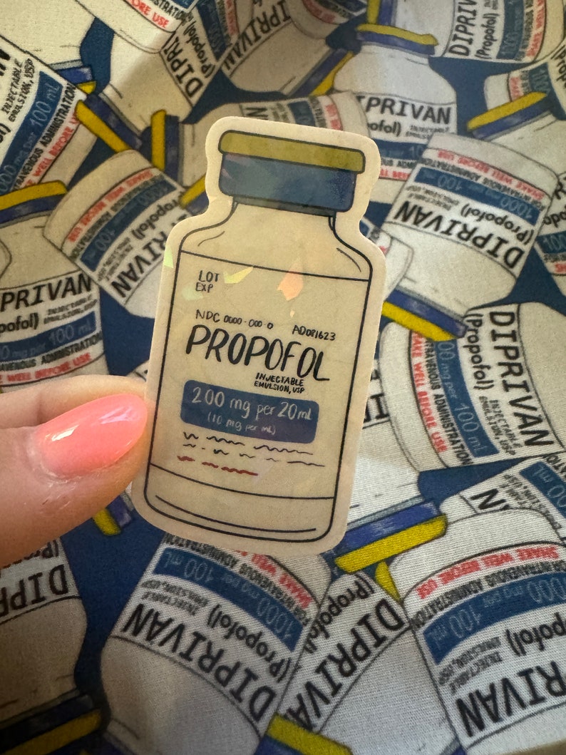 Propofol Prism Holographic Sticker - Etsy