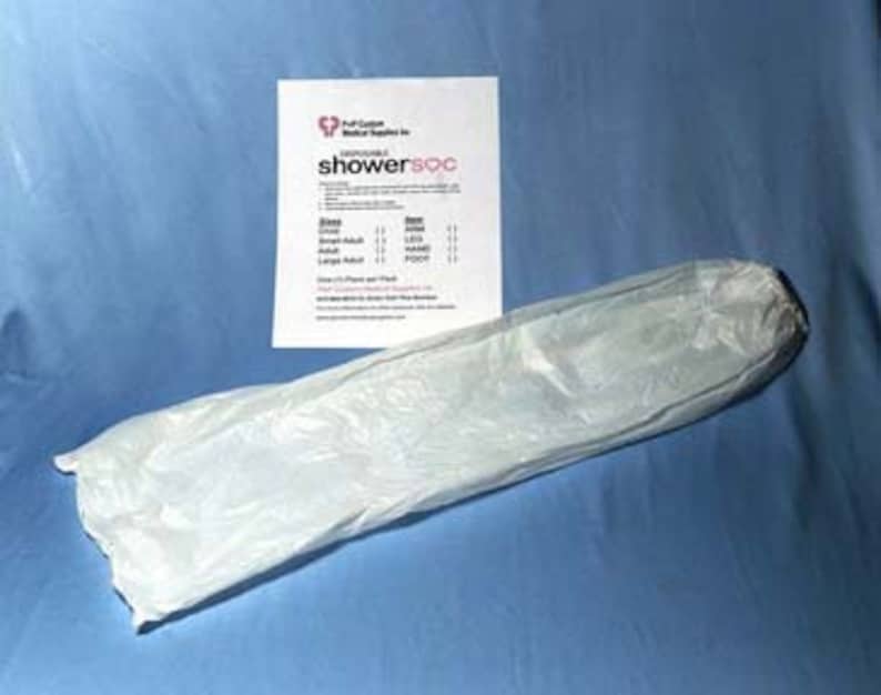 CAST Cover for Shower 7 Pack SMALL Disposable Hand, Wrist, Arm