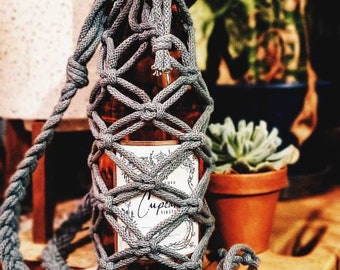 Boho Macrame Wine Sling