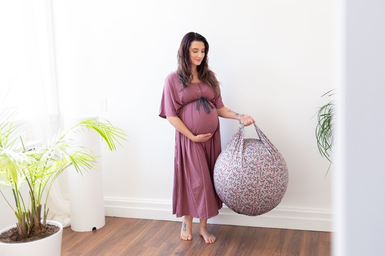 labor and postpartum gown