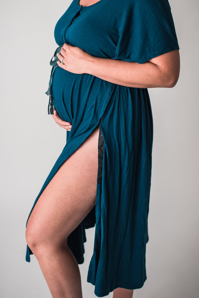 labor and postpartum gown