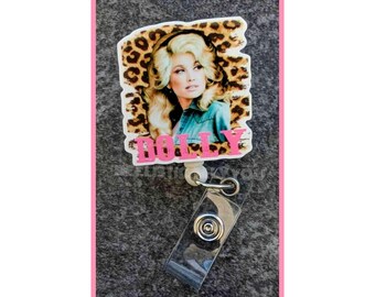 Badge Reel | Badge holder | Our Supreme | Our Queen | inspired reel | country singer | blonde humanitarian | ADD beads!