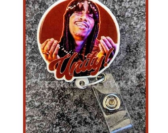 Badge Reel | Badge holder | Lanyard | UNITY reel | come hither | funny sketch show | comedian humor | funny quotes | comedy | ADD beads