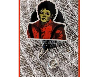 Badge Reel | Badge holder | Famous artist creepy video | ghouls zombies | graveyard scene | dance choreography | creepy laugh | ADD beads!