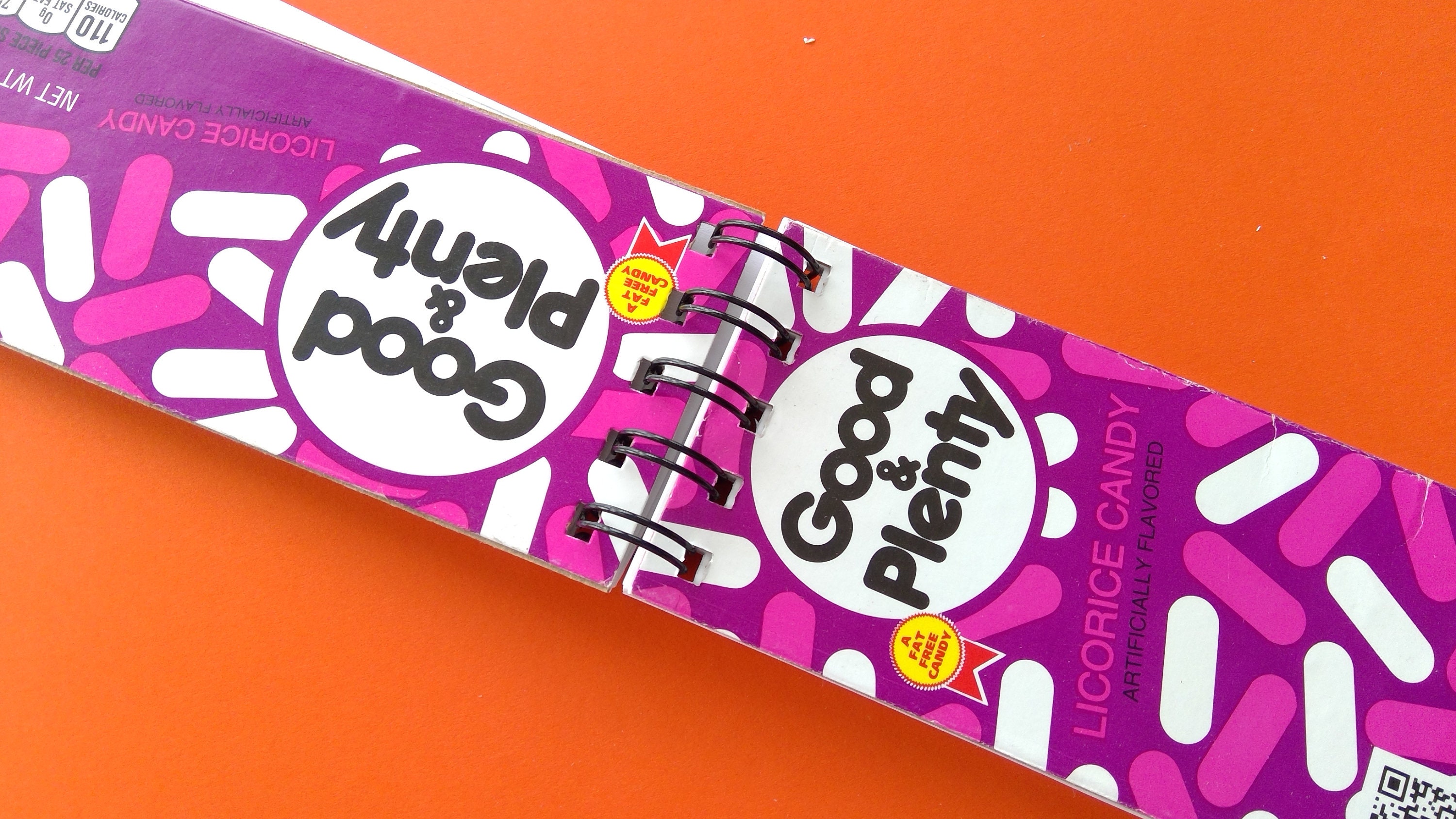 Good and Plenty Candy Box Notebook Etsy