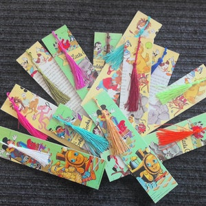 Little Golden Book Bookmark  Vintage Children&#39;s Book Cover, Retro Bookmark Gift,  Bookworm Gift Idea, Unique Book Lover Gift, Reader Gift,