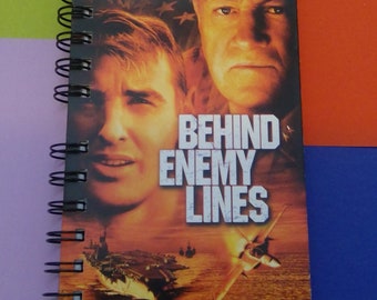 Upcycled Behind Enemy Lines VHS Notebook: Movie Fan Journal