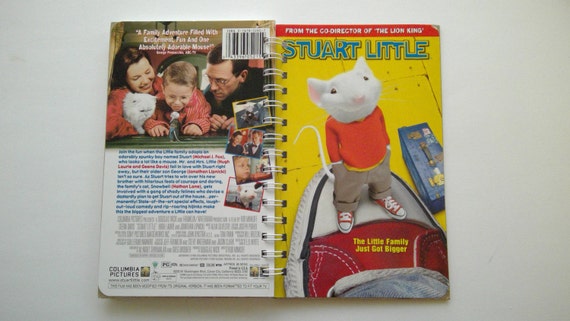 Stuart Little VHS Cover Notebook, Movie Notepad, Notebook