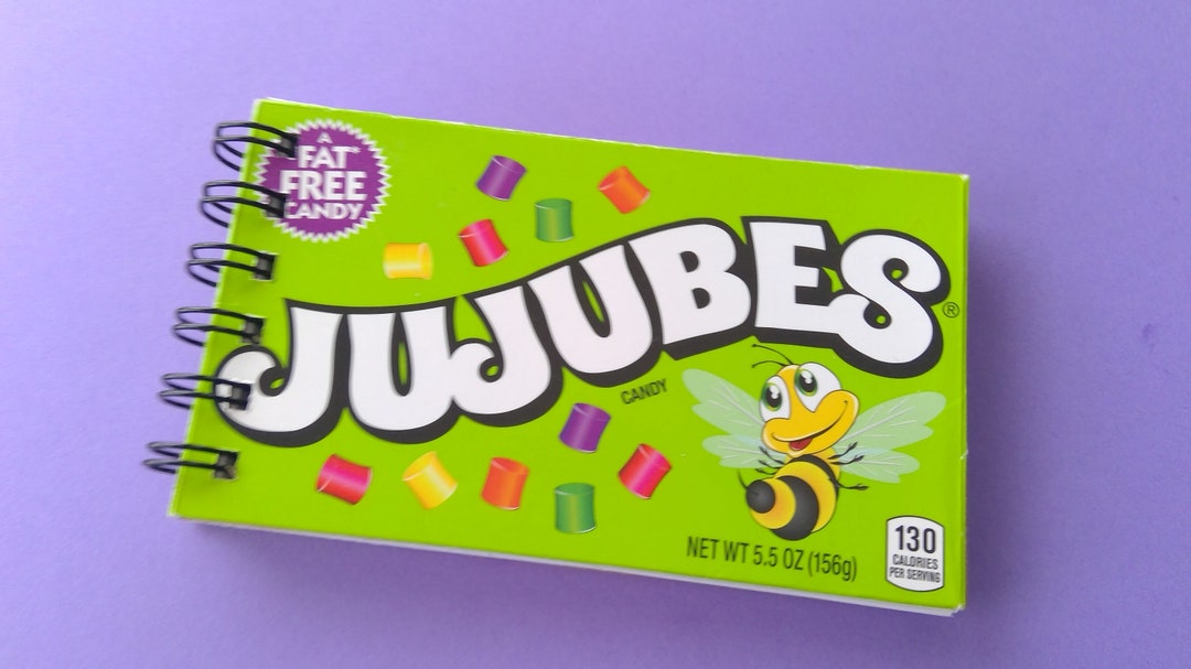 Jujubes Candy Box Notebook Junk Journal Etsy