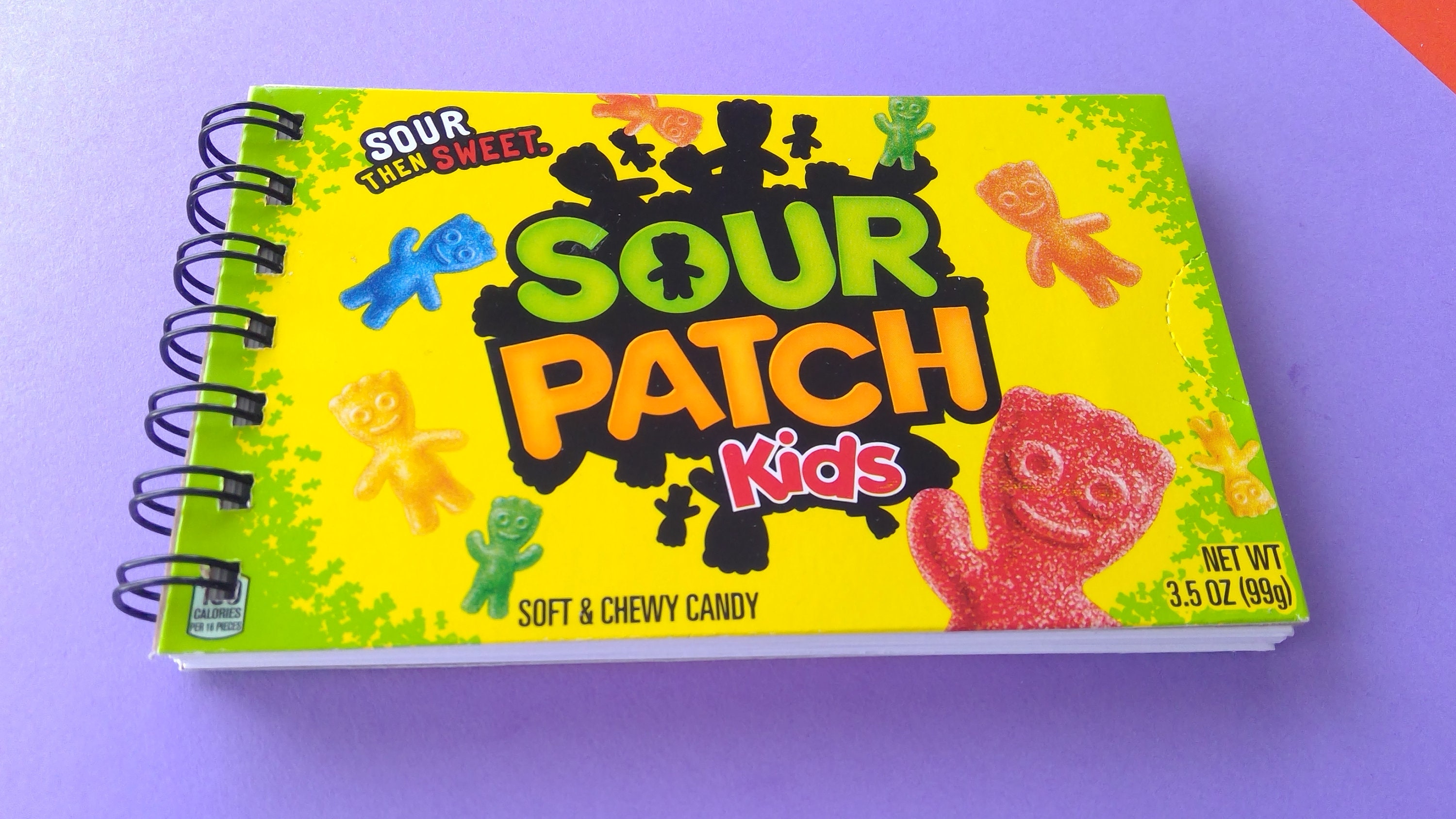 Sour Patch Kids Candy Box Notebook Etsy