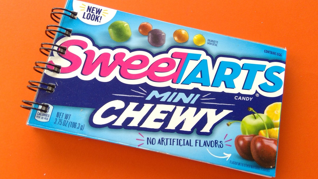 Sweetarts Candy Box Notebook Junk Journal Repurposed Etsy