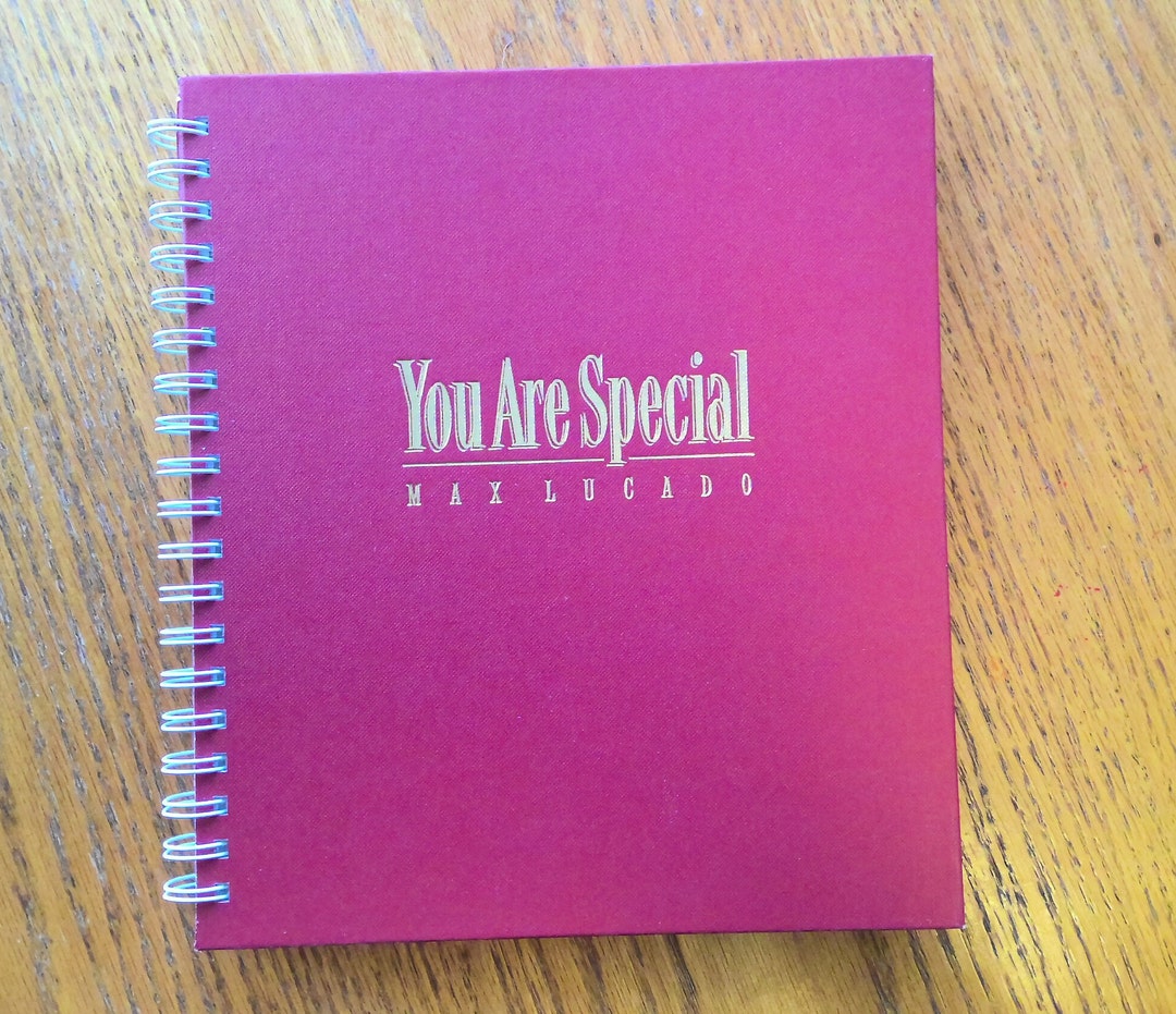 You Are Special, Recycled Journal, Storybook Journal, Junk Journal, Sketchbook, Unique Gift