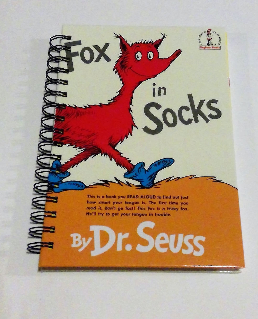 Fox in Socks, Storybook Journal, Blank Journal, Dr Seuss Journal ...