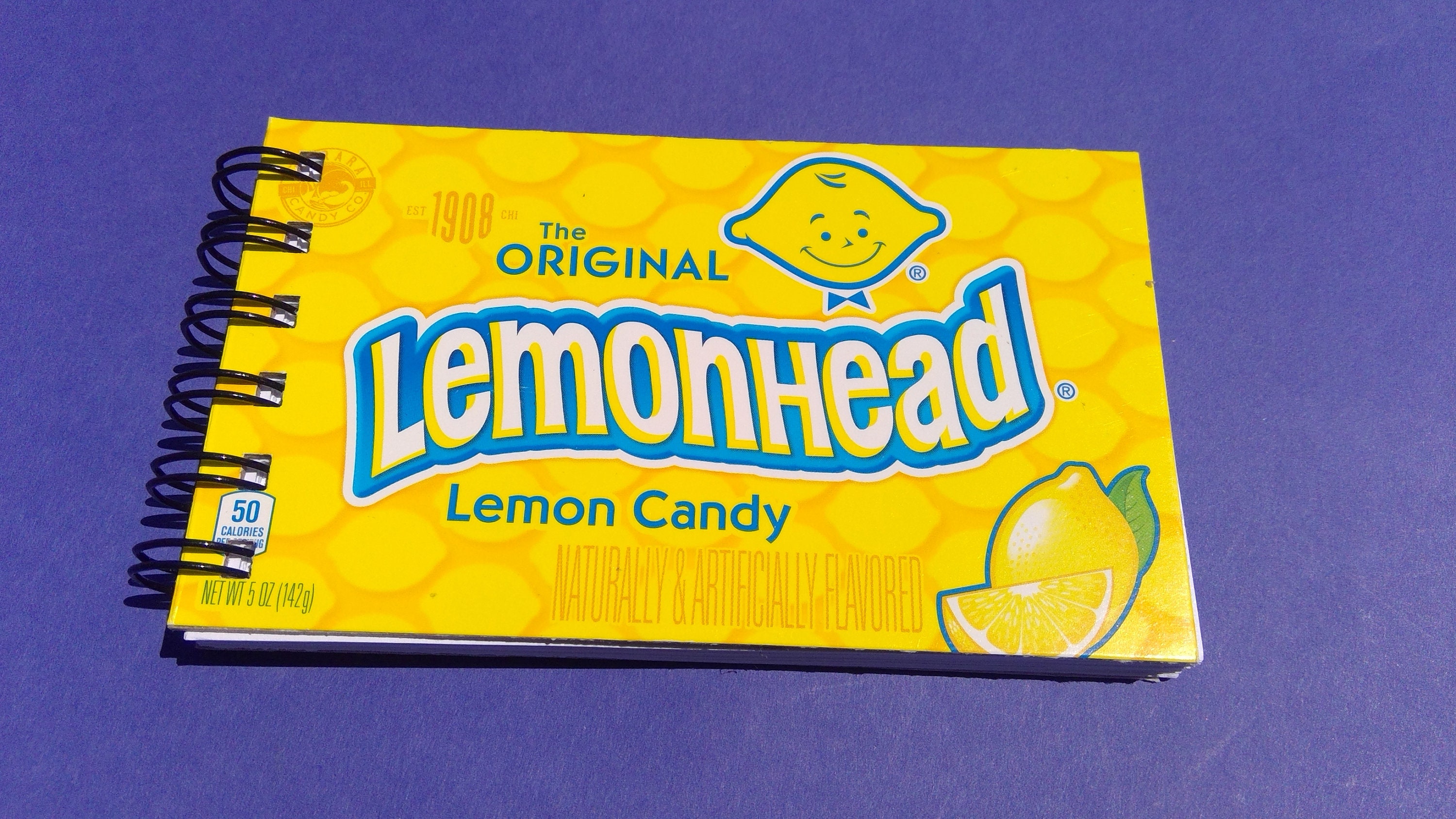Lemonhead Candy Box Notebook cuaderno de dulces de teatro Etsy