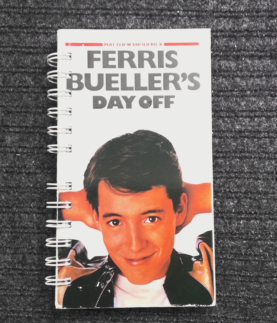 Ferris Bueller's Day off Recycled VHS or DVD Notebook - Etsy