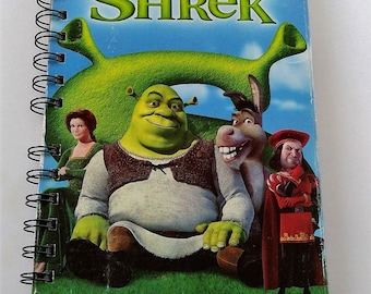 Shrek VHS Movie Notebook: Nostalgic Gift, To-Do List, Sketchbook