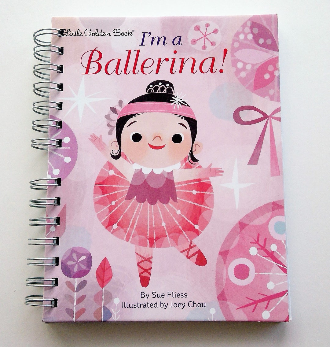 I'm a Ballerina Storybook Journal – Recycled Book Journal, Repurposed ...