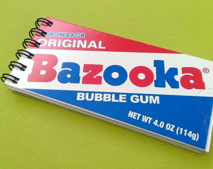Bazooka Gum Candy Box Notebook Theatre Candy Box Etsy