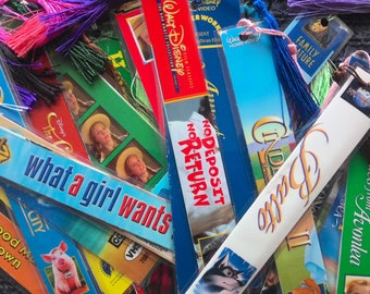 Upcycled VHS Movie Bookmark: Retro Book Lover Gift listing #27