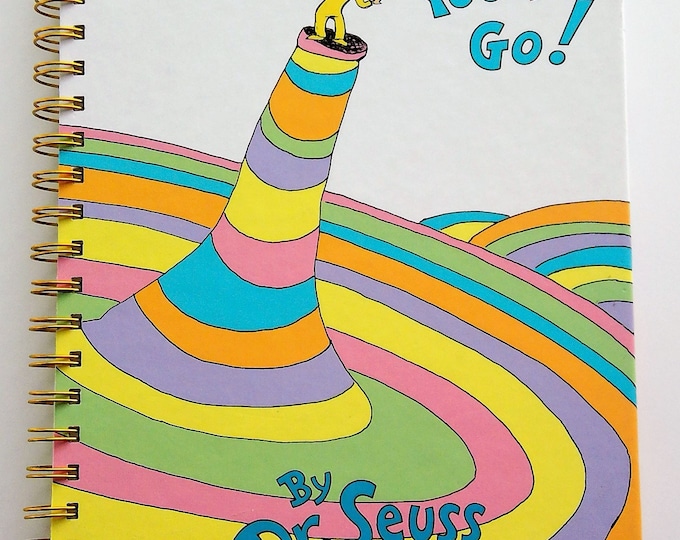 Oh, the Places You'll Go Recycled Journal – A Whimsical Graduation ...