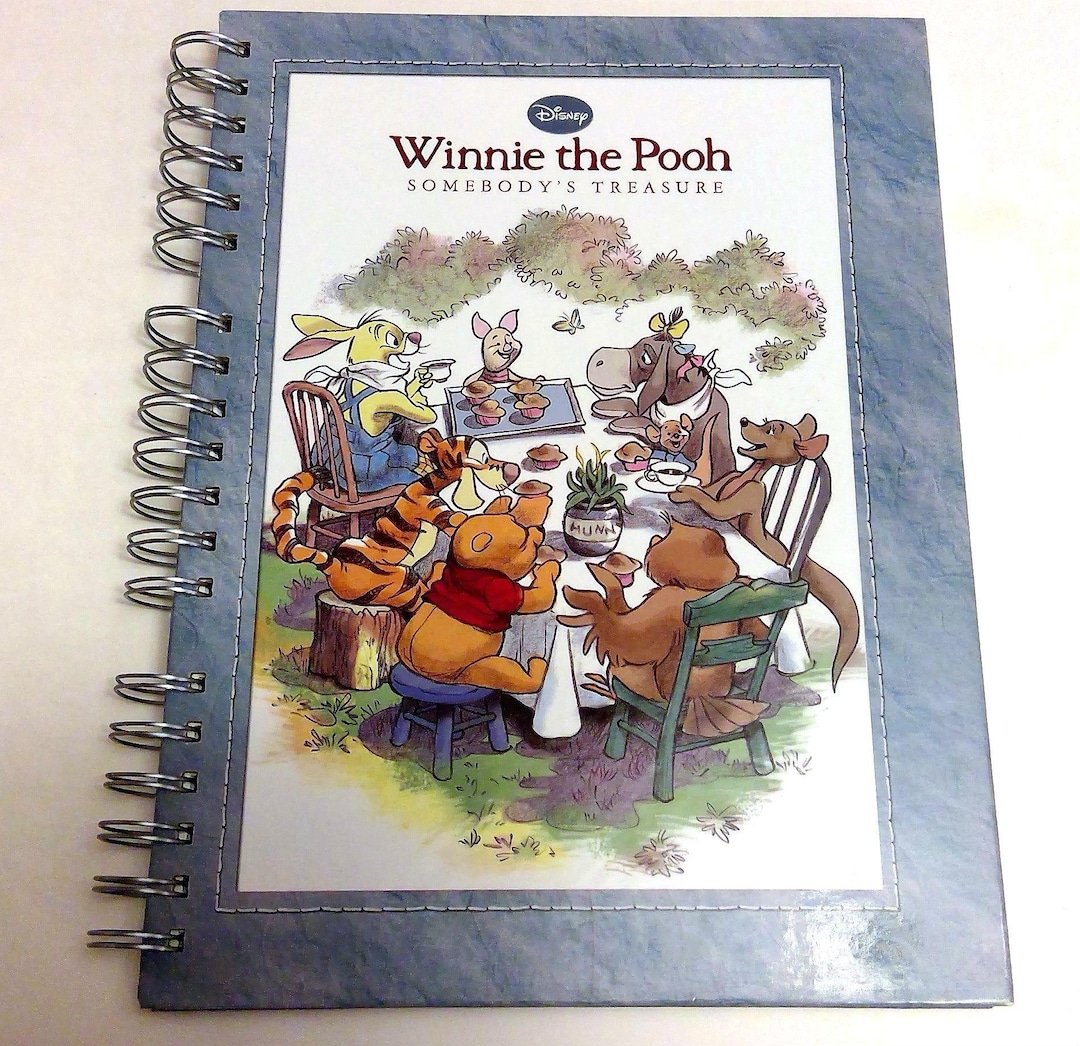 Upcycled Winnie the Pooh Journal, Recycled Storybook Sketchbook - Etsy