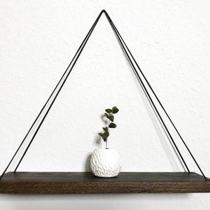 Black Walnut - Farmhouse Shelf- Hardwood Shelf - Swing Shelf