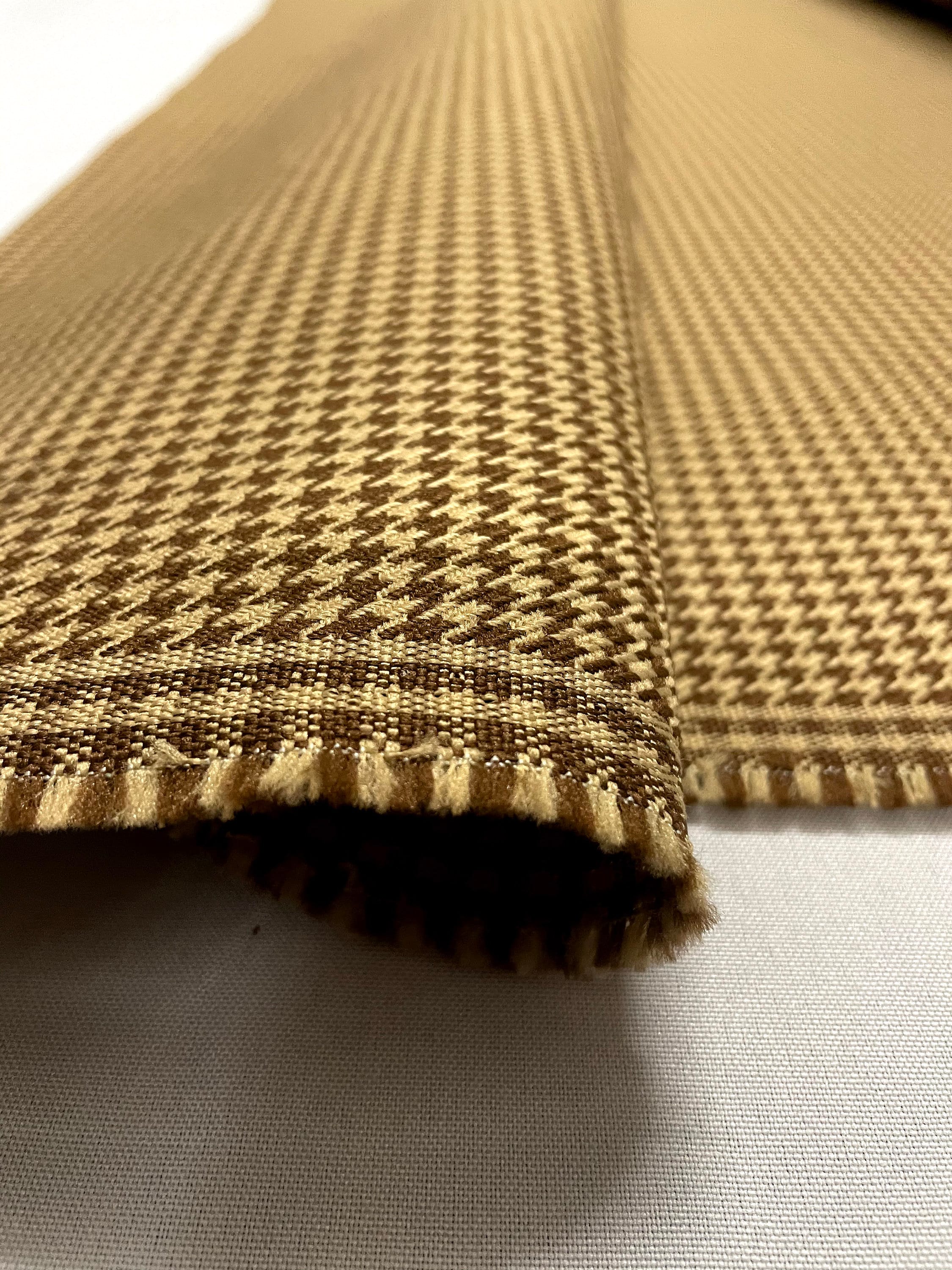 Houndstooth Pattern Auto Upholstery Fabricby the Yard Etsy
