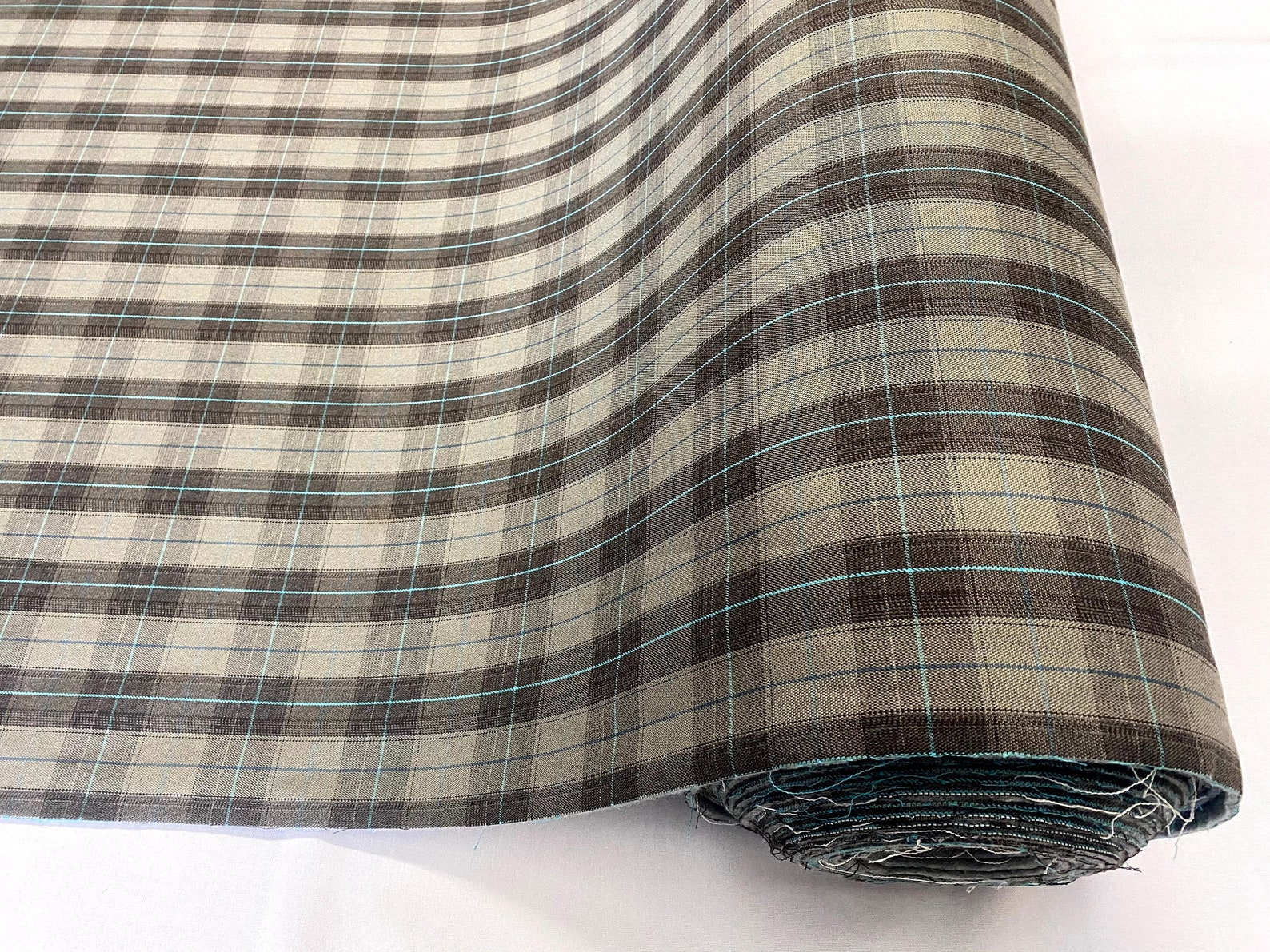 395 Brown German Plaid Automotive Seat Upholstery Fabricby Etsy