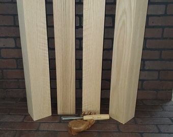 Square legs, Red Oak Table legs, 4* x 29" wood table legs, oak wood legs, table legs, oak farm table legs, square oak legs, Made in USA