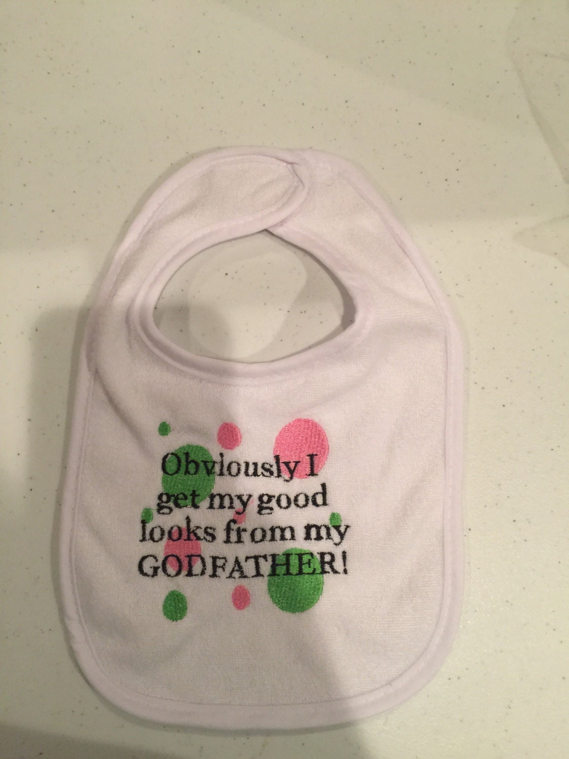 Gift for Goddaughter Cute Sayings Baby Bib Baby Drool Bib Etsy
