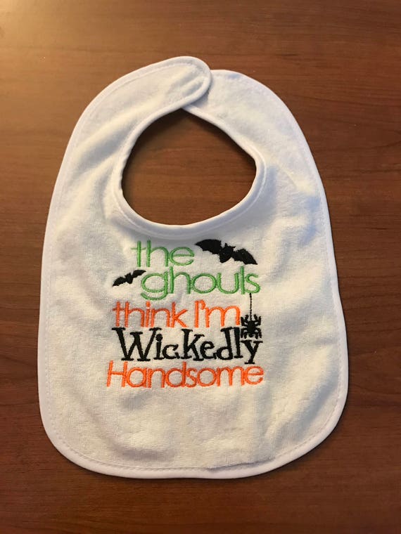 halloween bib