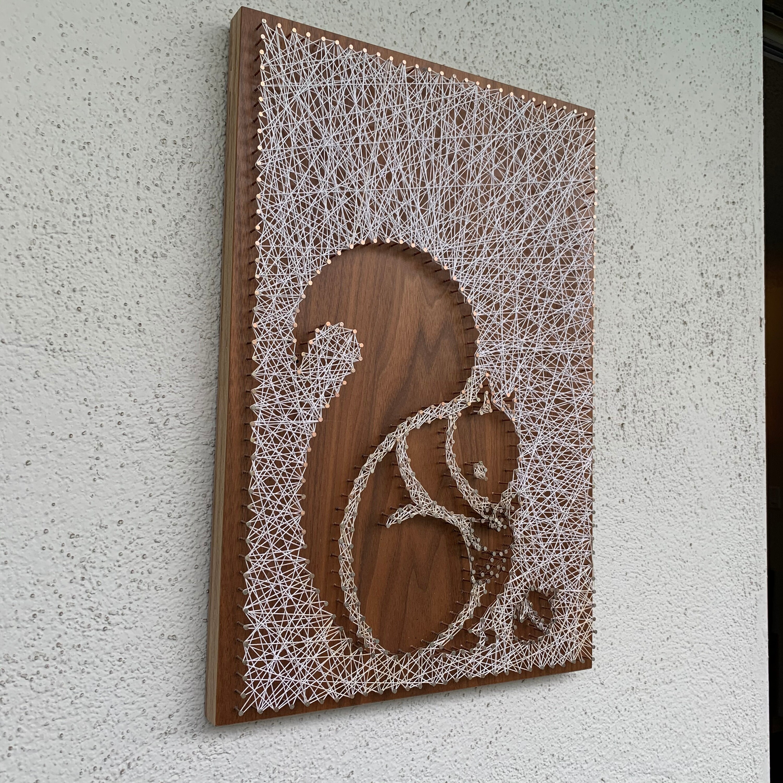 Squirrel With Acorn String Art - Etsy