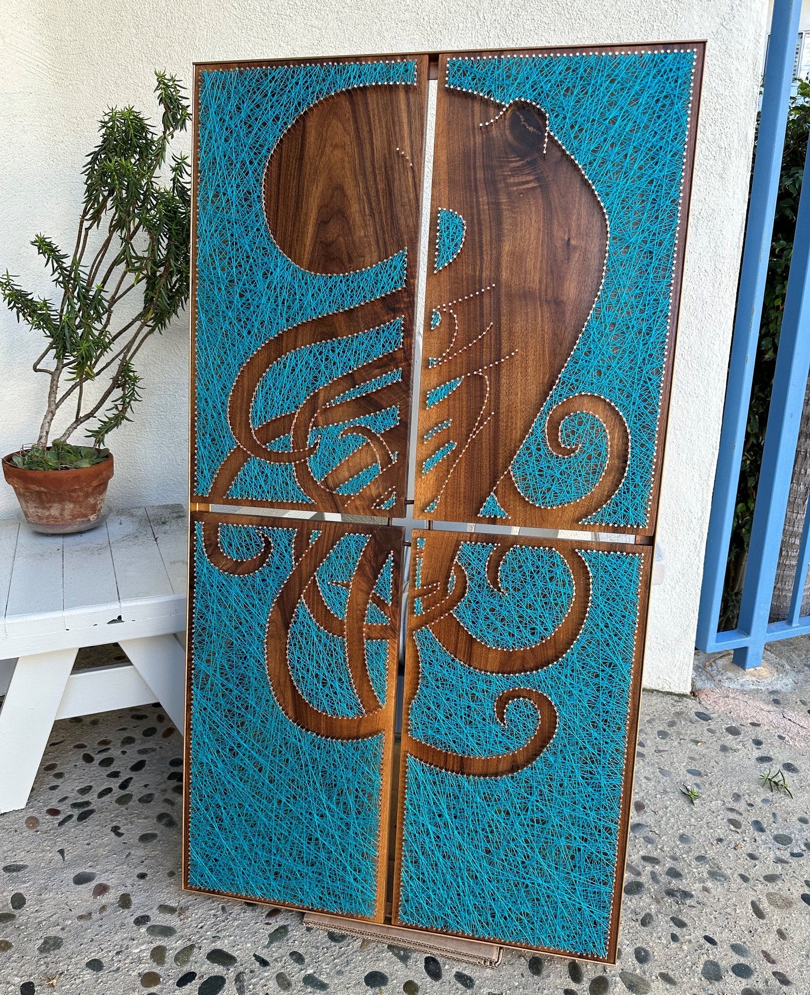 Octopus String Art - Etsy