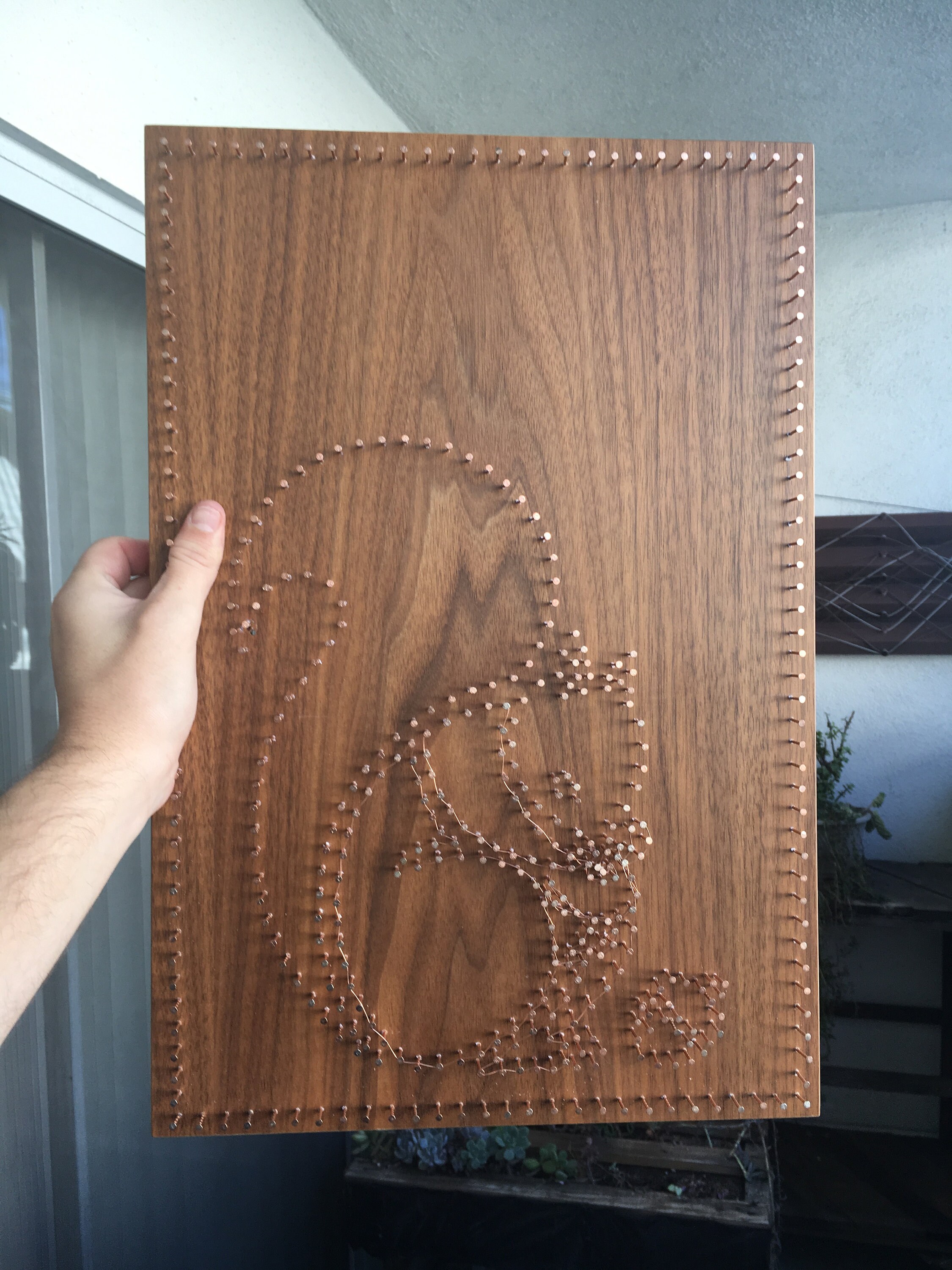 Squirrel With Acorn String Art - Etsy