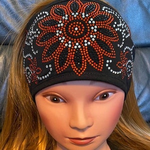 Rhinestone Motorcycle Headband - Etsy display picture 1