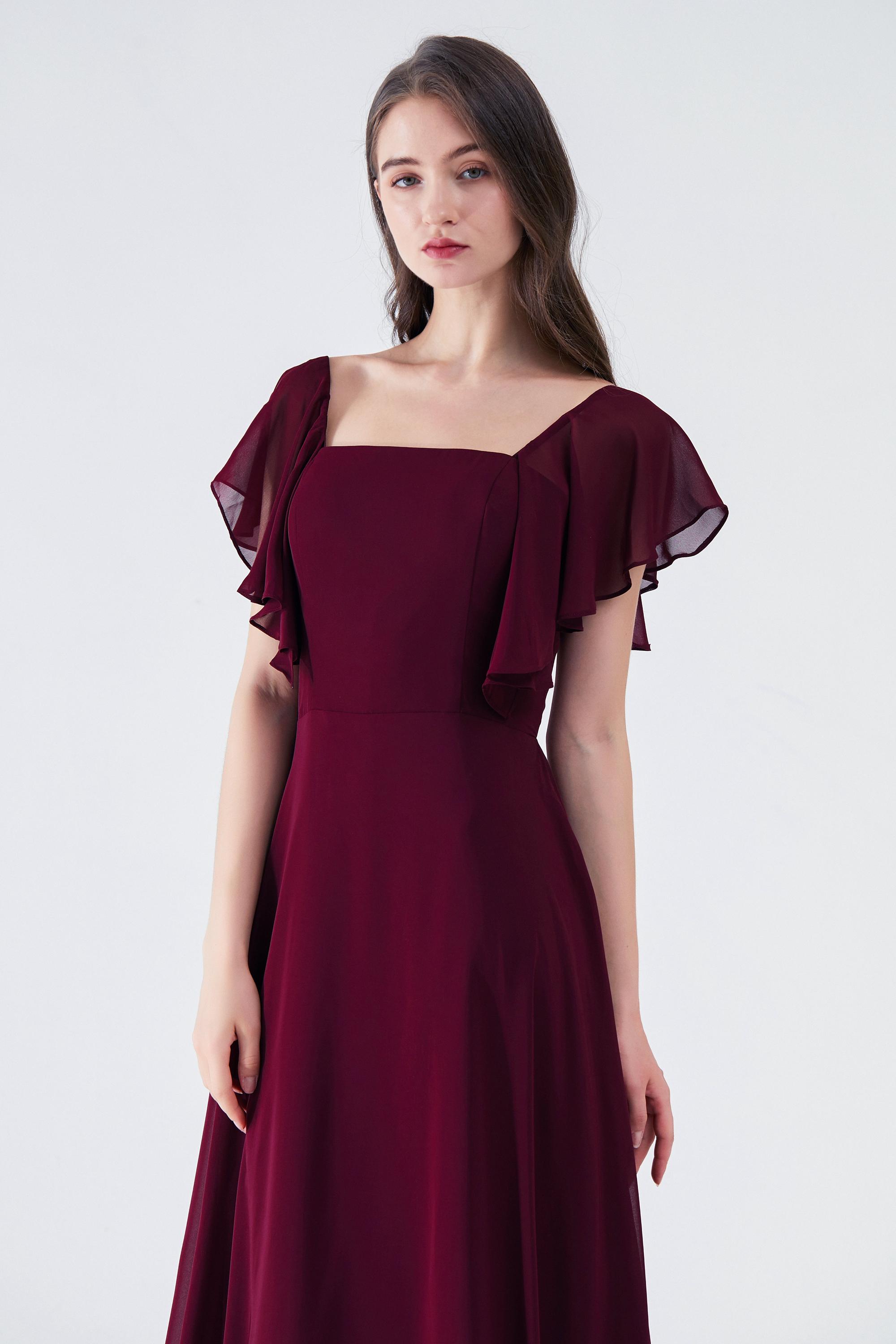 Petite Gowns Burgundy - Etsy