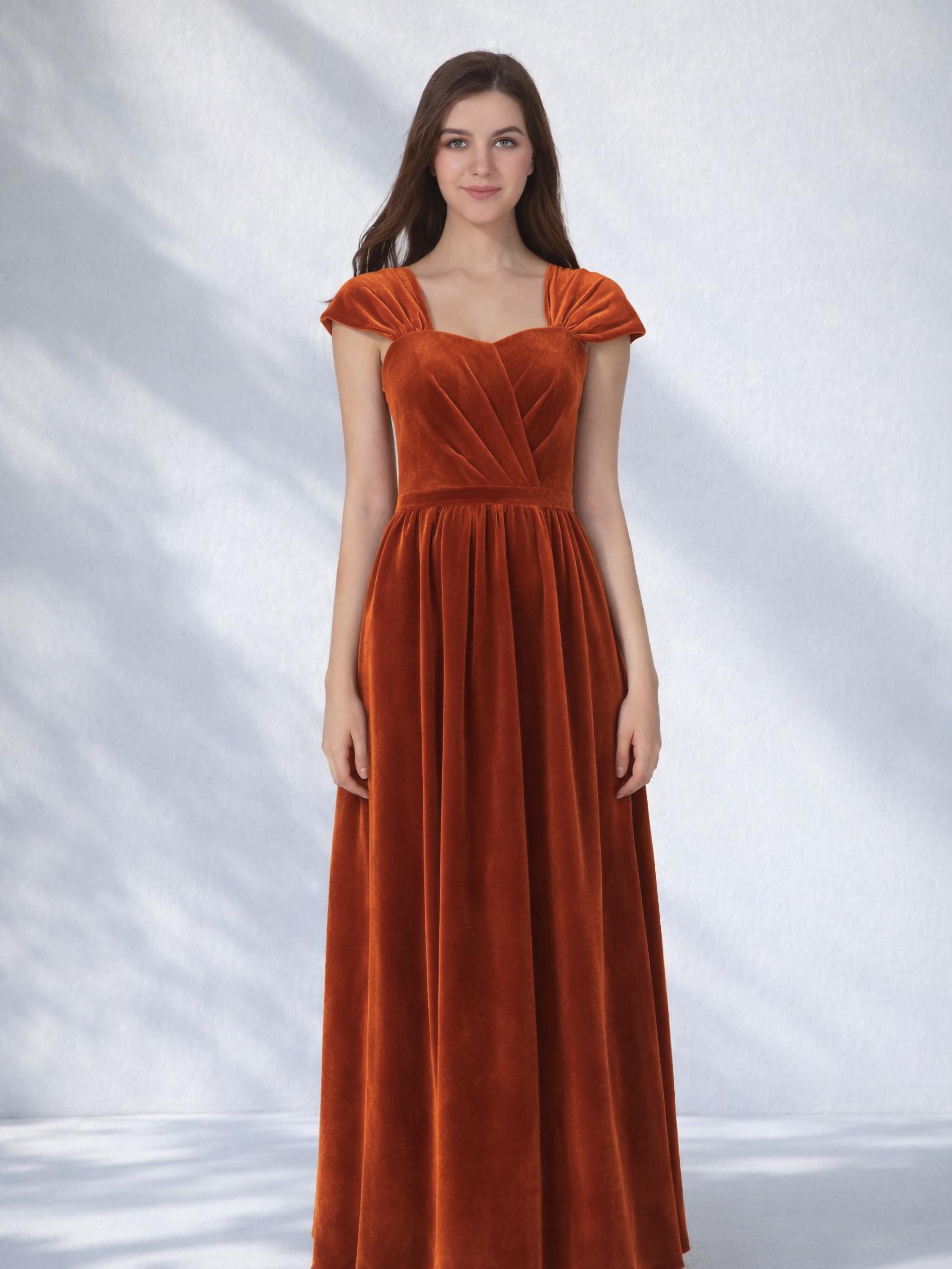 strapless open back dress Katelyn Velvet Maxi Wrap Dress