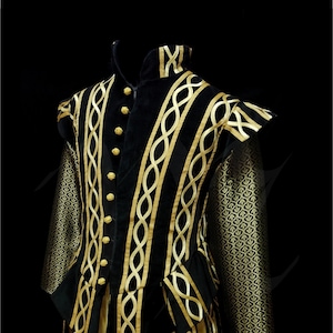 Complete Set | Doublet and Trunkhose, Renaissance Spanish Court Fashion, Early Baroque Nobleman, 16th-17th Centuries