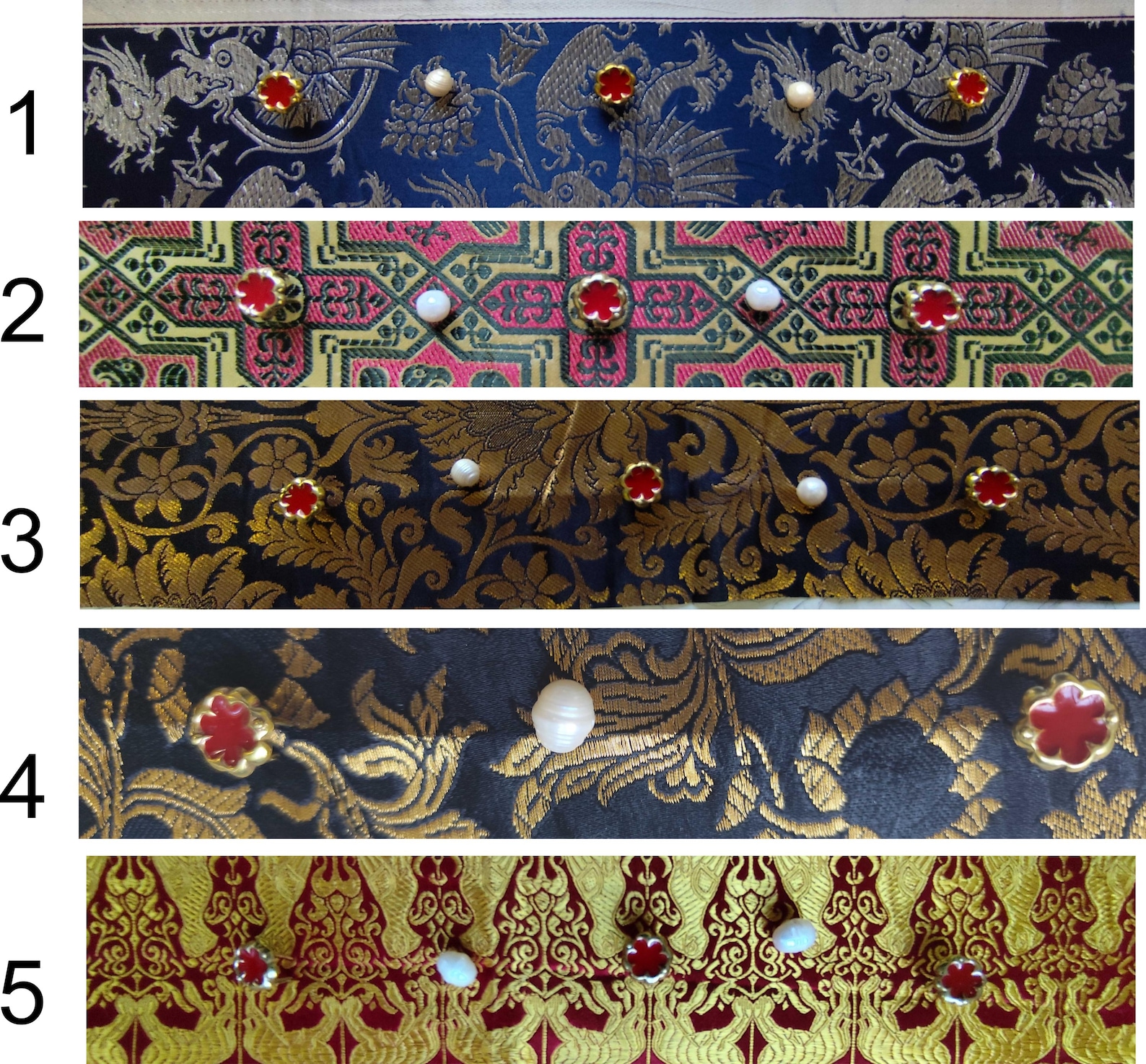 Silk Fillet With River Pearls, Medieval Women's Headdress, Accessories ...