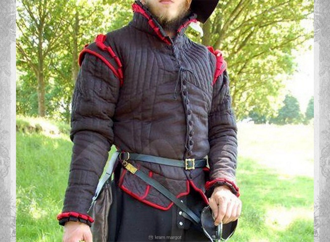 Wams Arming Jerkin Fencing Early Baroque Attire Padded Etsy