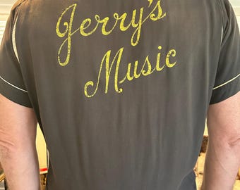 1950’s/‘60’s Hilton bowling shirt- “Jerry’s Music”