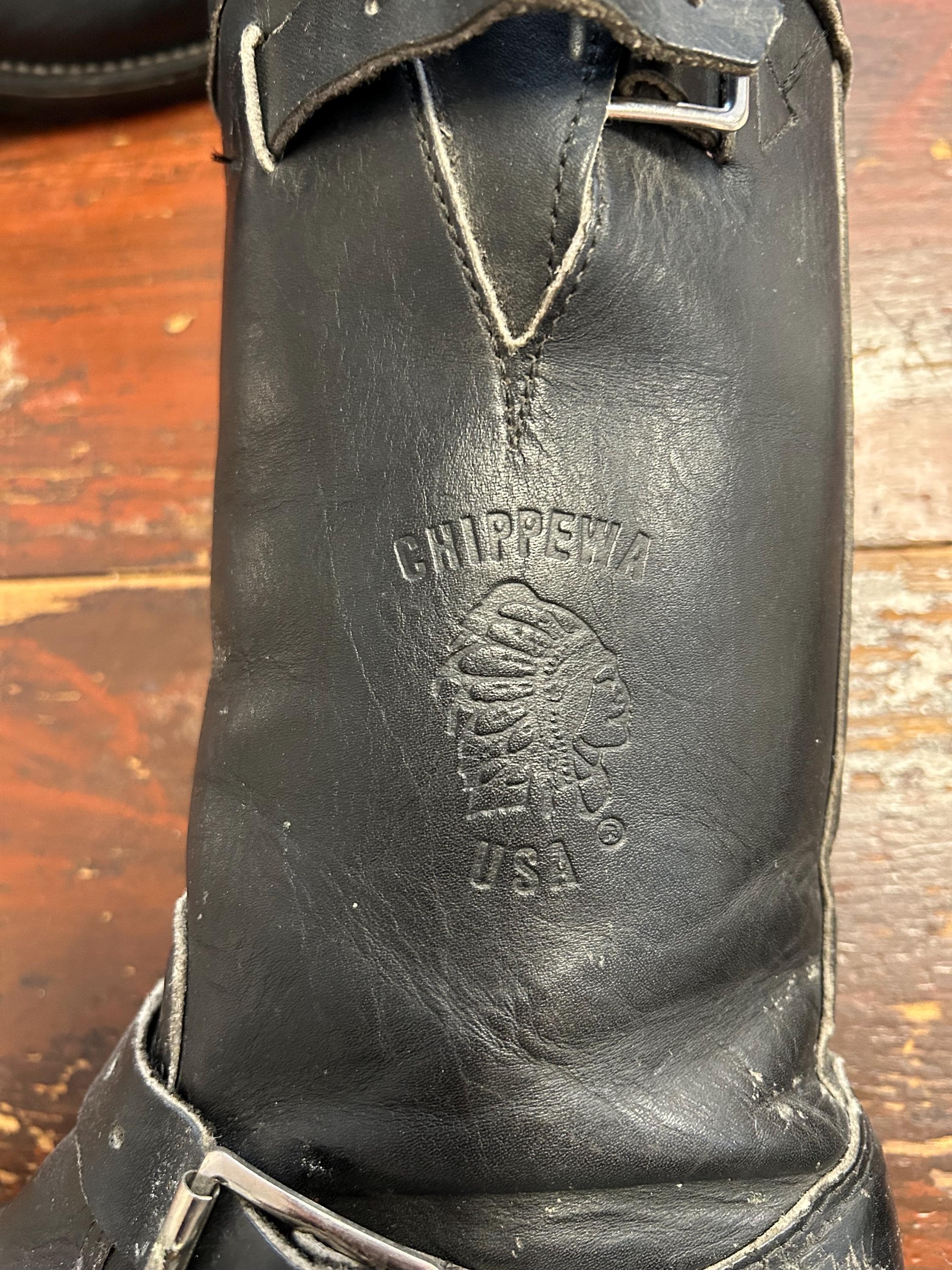 Chippewa Vintage Engineer Boots - Etsy