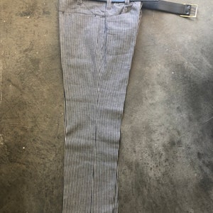 Deadstock 1960’s men’s trousers with original belt